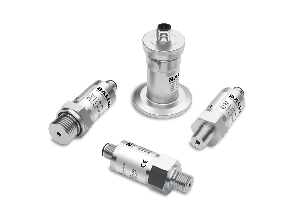 Analog pressure sensors without display