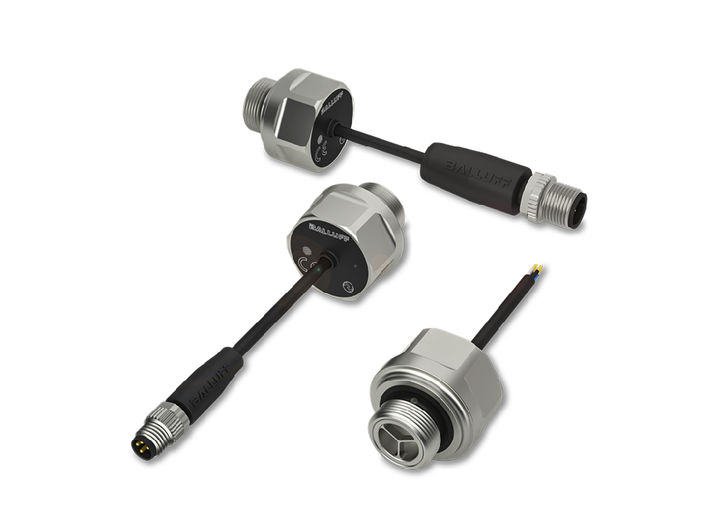 Ultrasonic sensors for short-stroke hydraulic cylinders