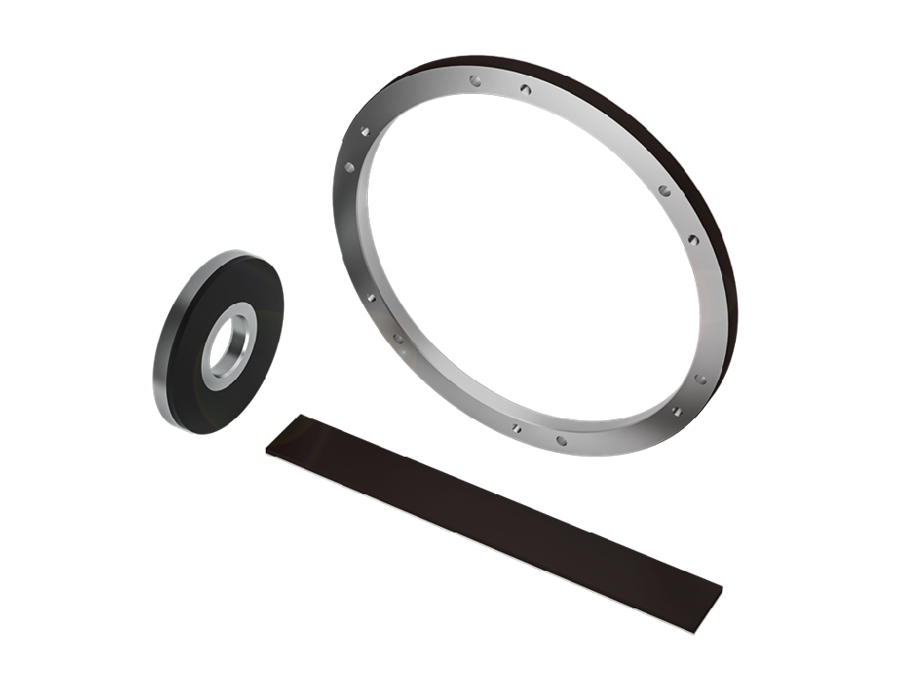 Incremental and absolute coded magnetic tapes