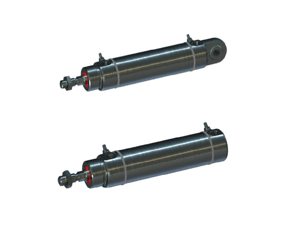 AVENTICS™ Series ICS-D2 Stainless Steel Round Cylinders