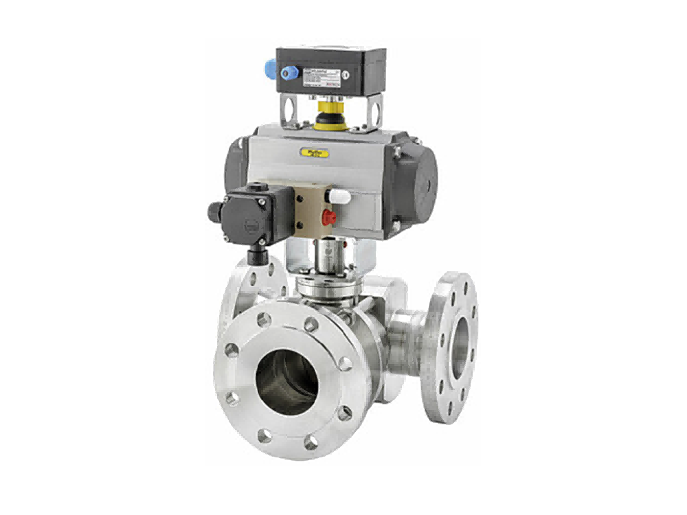 Piggable valve-BR 28a - pneumatic - DIN