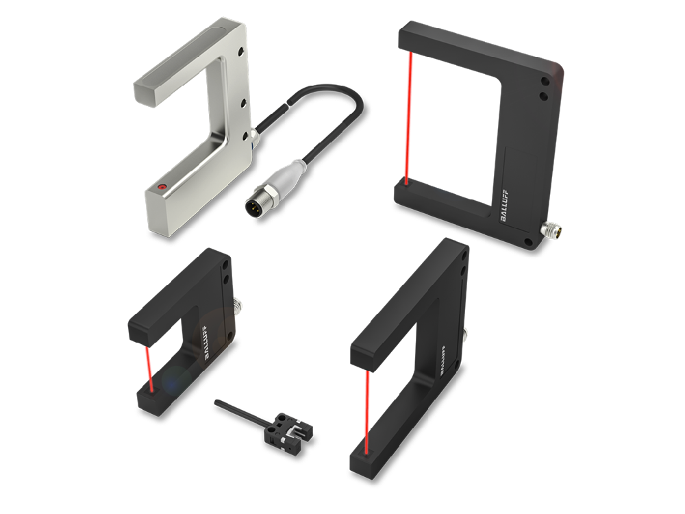 BALLUFF 叉形光栅和斜角光栅